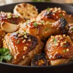 quick chicken meals honey garlic skillet recipe