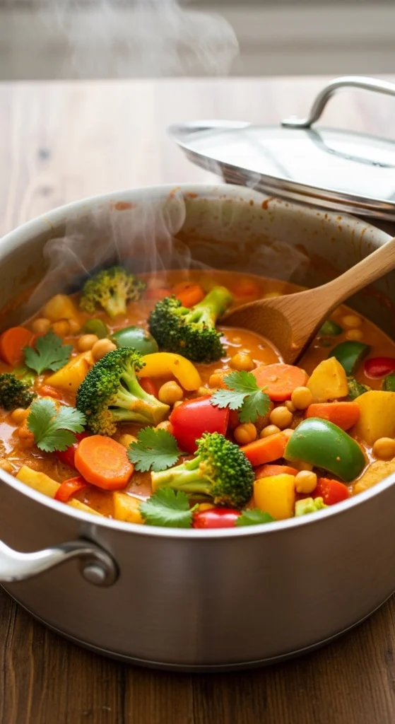 The Best Healthy Dinner Recipes for Busy Weeknights 6 one-pot vegetable curry healthy dinner recipes