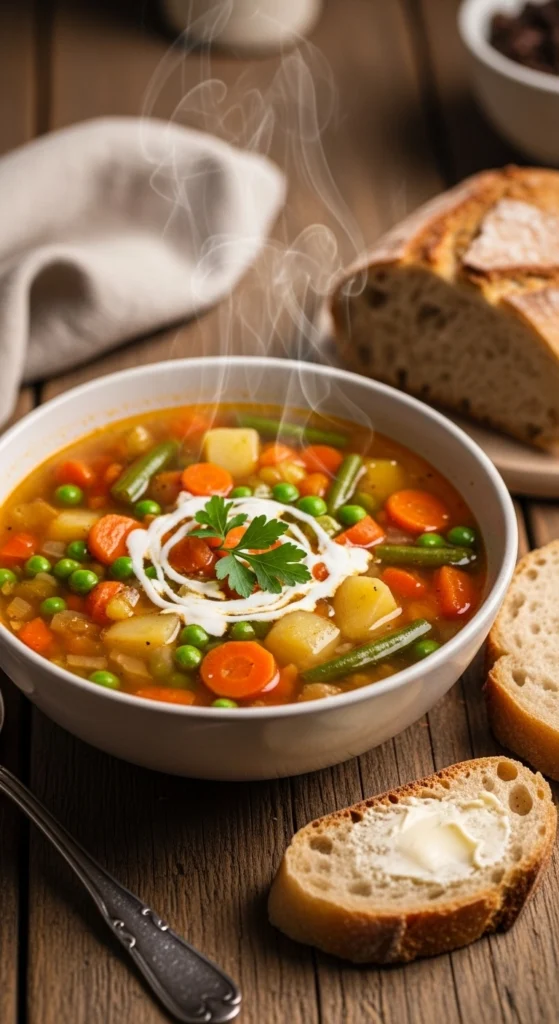hearty veggie soup easy weeknight dinners