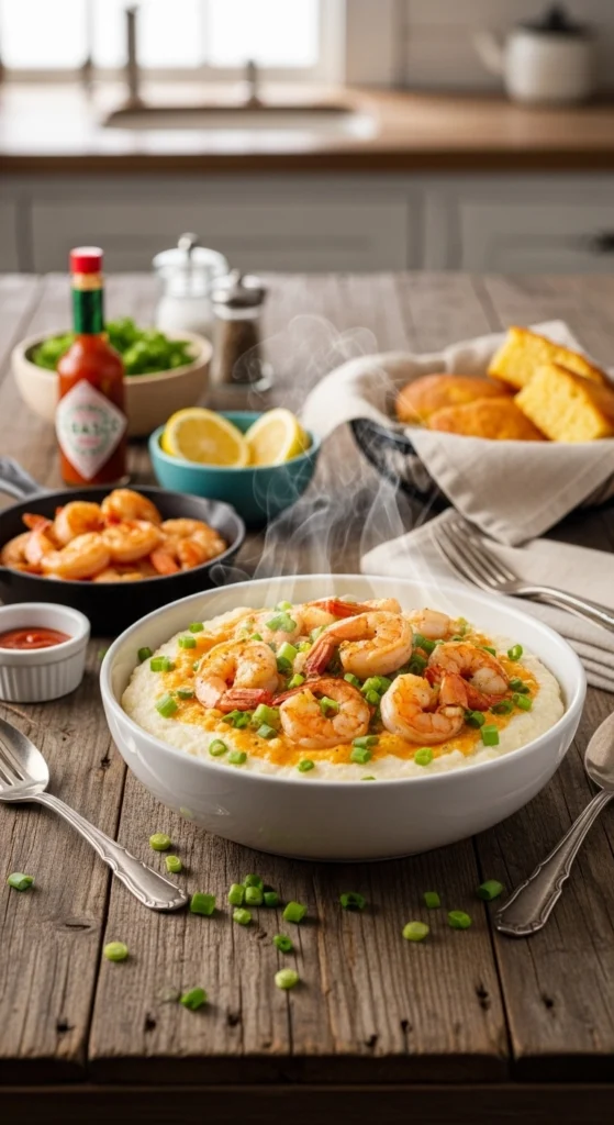 comfort food classics shrimp and grits