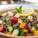 healthy dinner recipes quinoa salad bowl