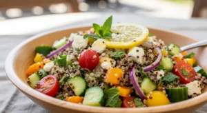 healthy dinner recipes quinoa salad bowl