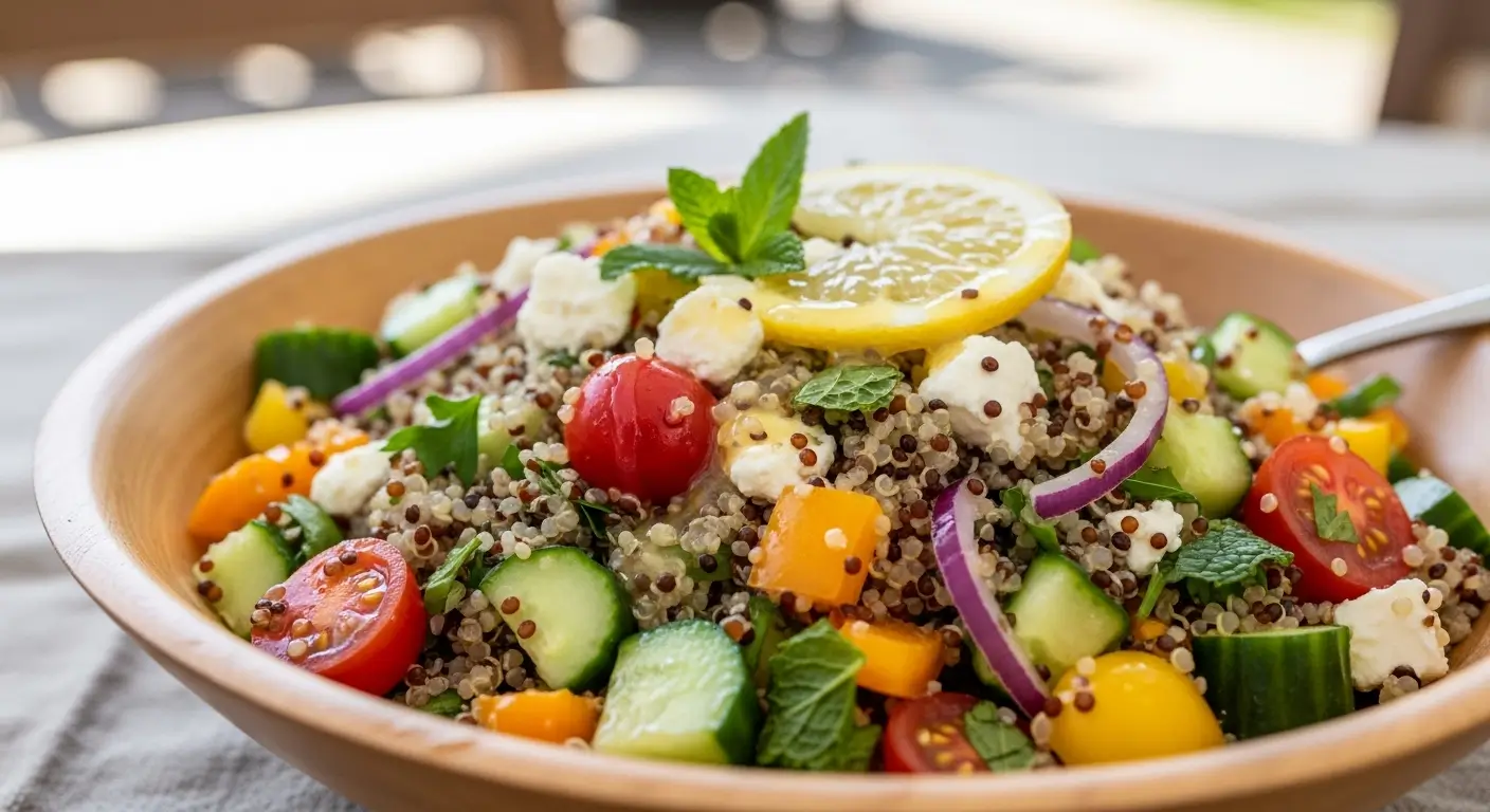 The Best Healthy Dinner Recipes for Busy Weeknights 5 healthy dinner recipes quinoa salad bowl