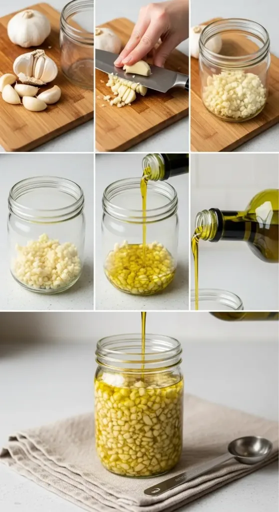 Process of making fermented garlic oil for heart and gut health