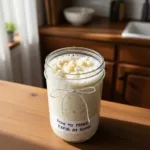 How to Make Kefir at Home: Complete Guide 9 how to make kefir at home in a glass jar with active kefir grains on a wooden kitchen counter