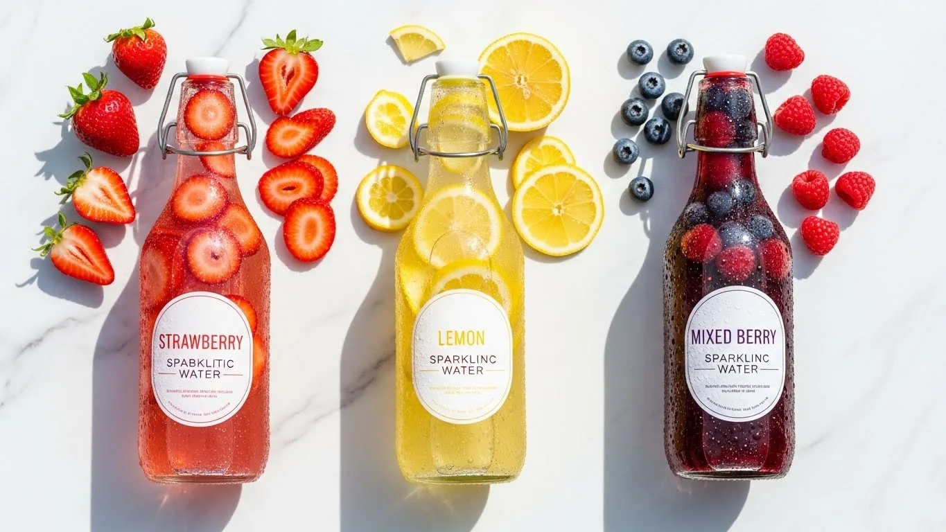 Probiotic Sparkling Water: Low-Calorie Fizzy Fermented Drinks