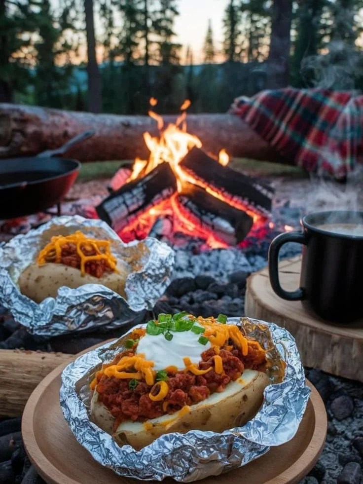 Delicious camping meals for van life adventures and outdoor dining