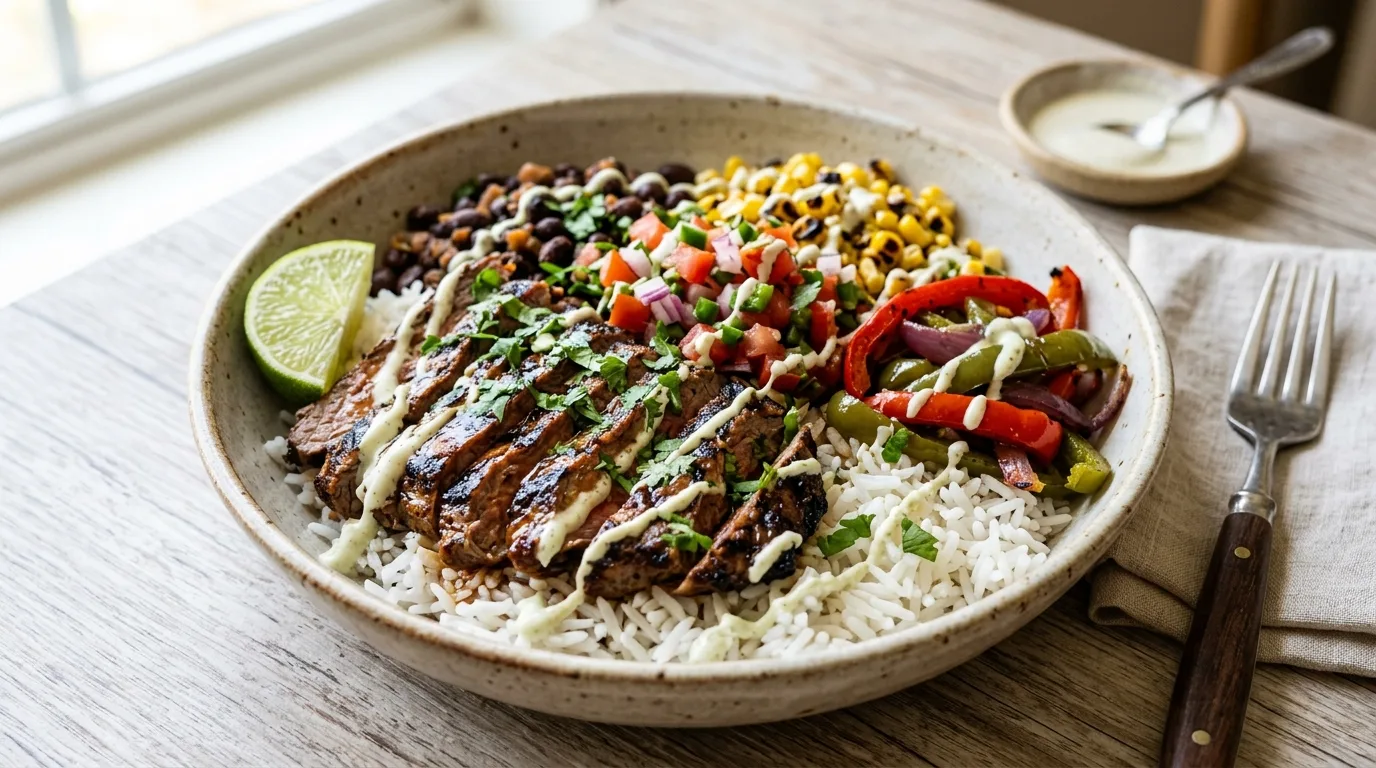 Flank steak bowl 202603241518