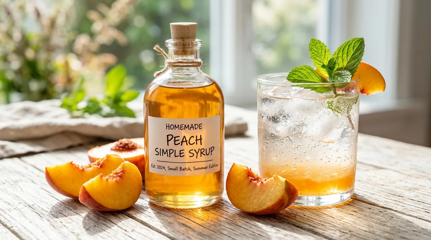 Peach Simple Syrup