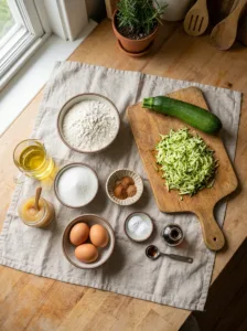 Ingredients for zucchini 202603231752