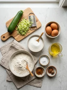 Ingredients for zucchini 202603232206