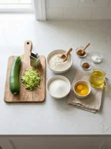 Ingredients for zucchini 202603232222