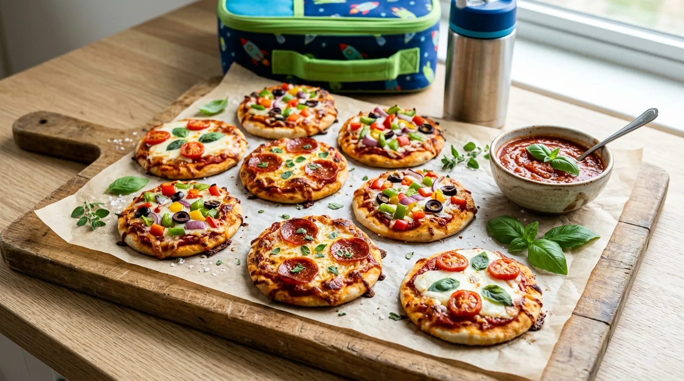 Mini Lunchbox Pizzas