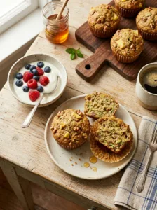 Muffins on plate 202603231740