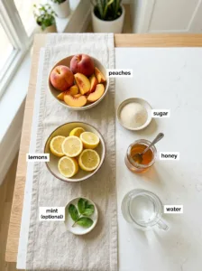 Peach lemonade ingredients 202603232317