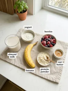 Protein smoothie ingredients 202603232326