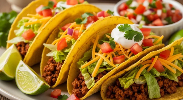 Crispy Ground Beef Tacos