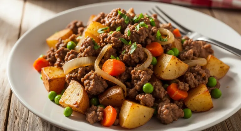Hearty Ground Beef and Potatoes