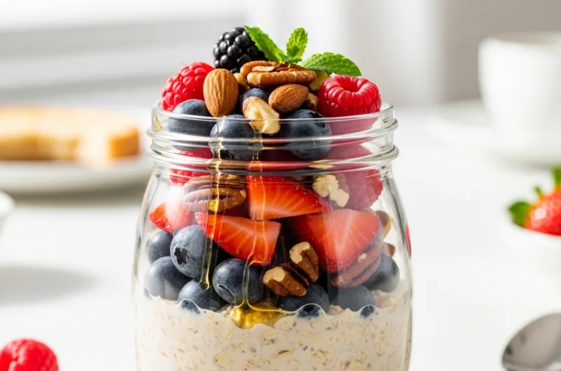 Easy Breakfast Ideas: Creamy Overnight Oats You’ll Crave 13 Whisk b2322166689294a927d4c895d751f603dr