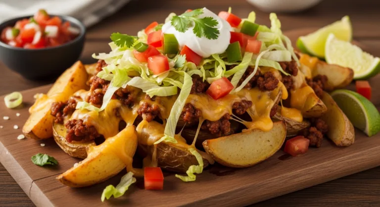 Cheesy Taco Potatoes