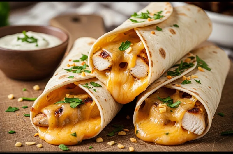 Cheesy Garlic Chicken Wraps 4 Whisk yutm5yjnlndojfdmtmwnlhtlhz2y00ynkjzntym