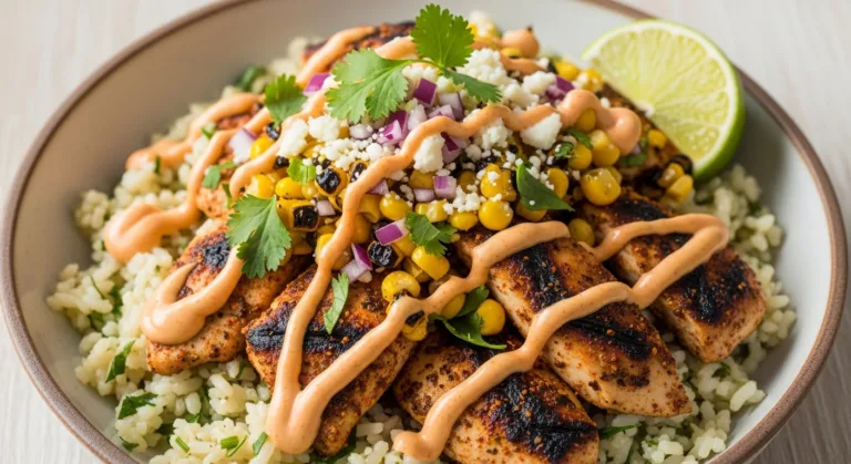 Easy Street Corn Chicken Bowl