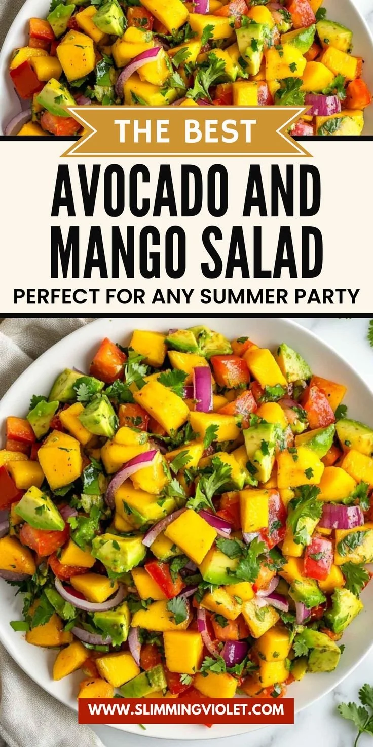 Avocado and Mango Salad