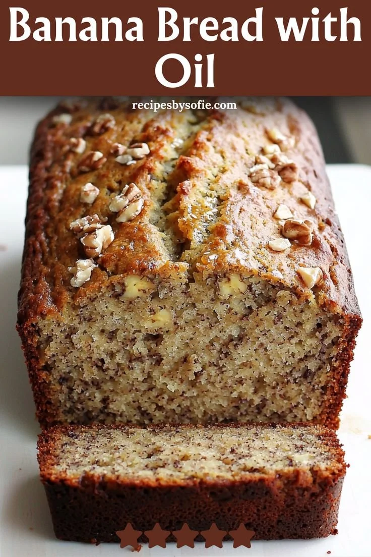 Banana Bread with Oil