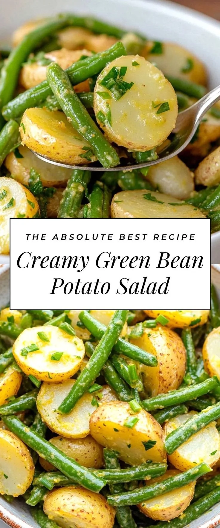Creamy Green Bean Potato Salad