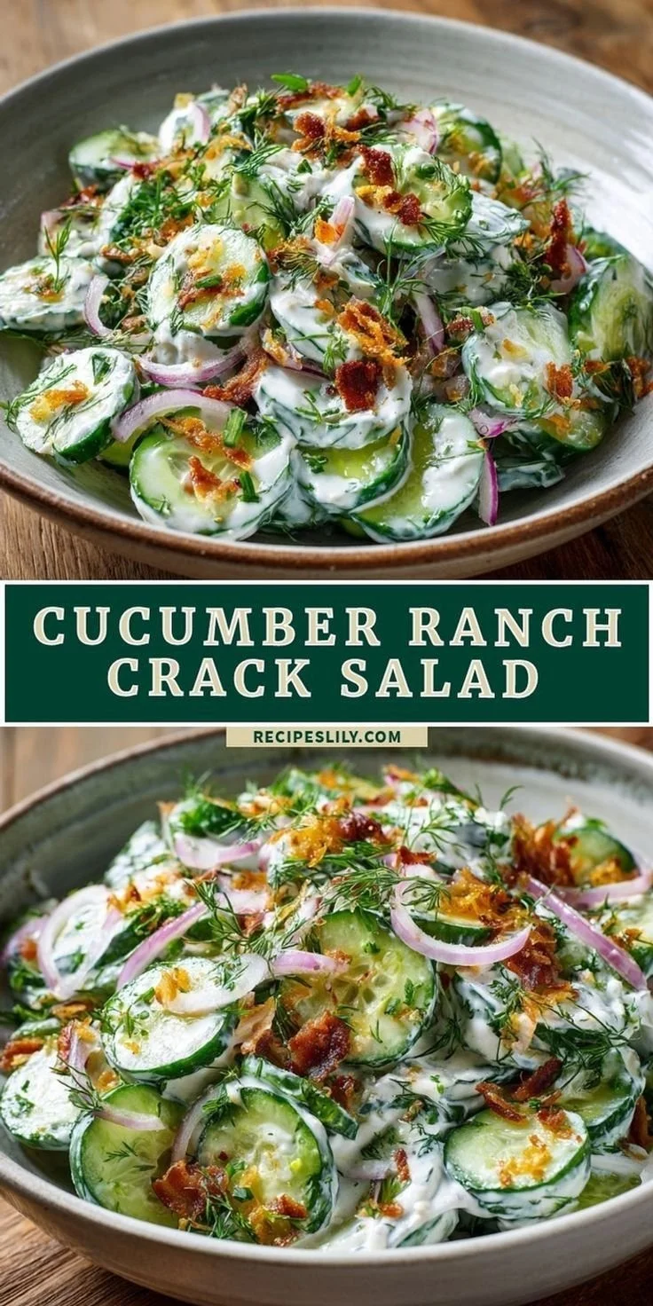 Cucumber Ranch Crack Salad