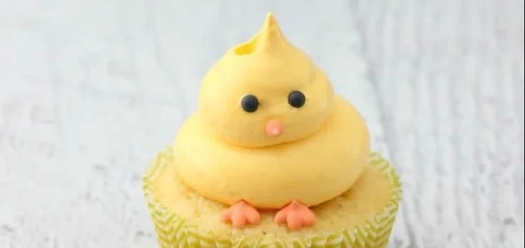 Colorful and festive Easter cupcakes decorated for holiday celebrations.