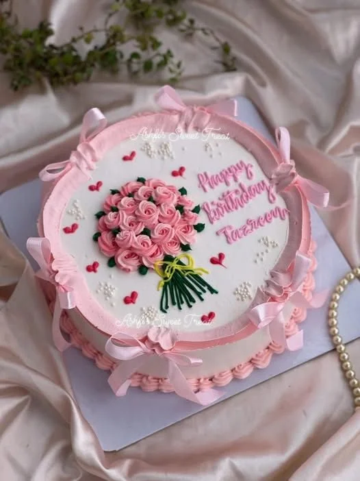 Facebook | Simple birthday cake designs, Simple birthday cake, Simple cake designs