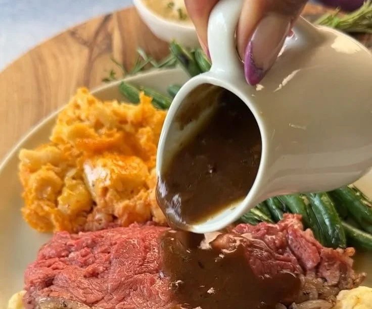 Garlic Butter Prime Rib