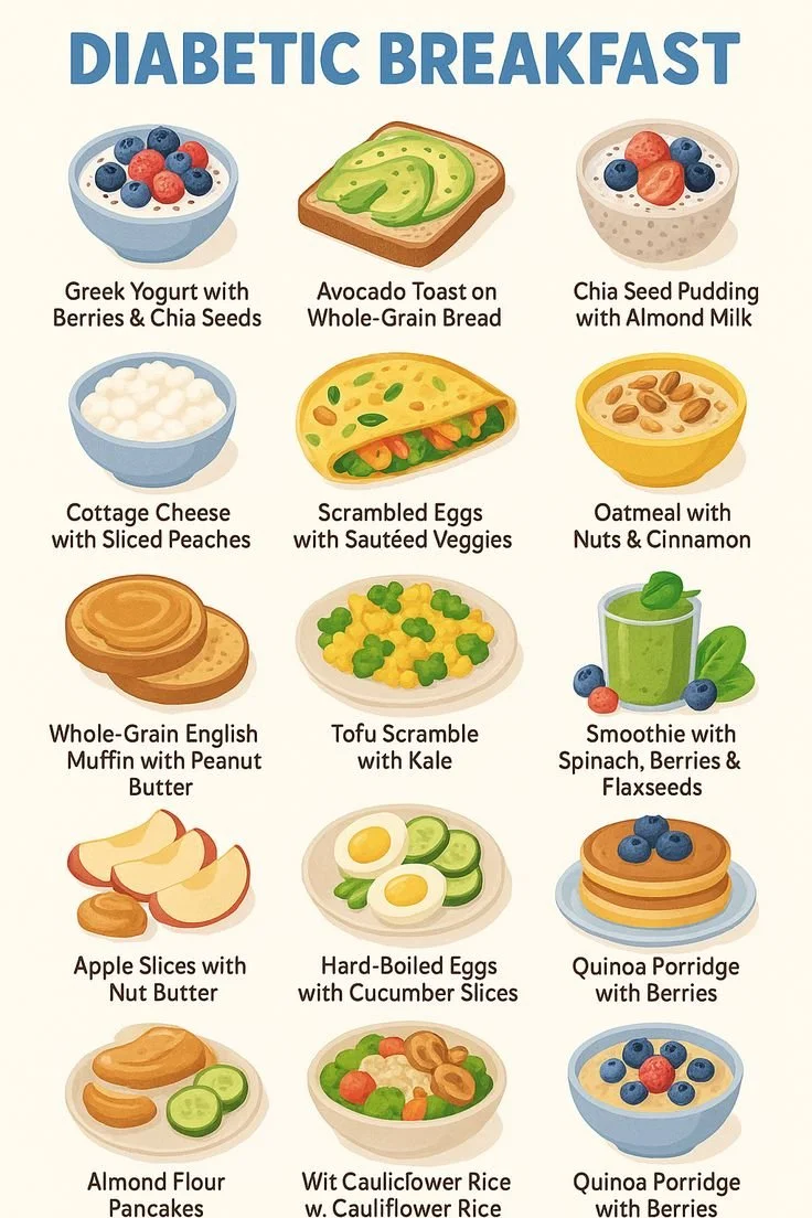 Healthy & Delicious Diabetes Breakfast Plan for Better Blood Sugar