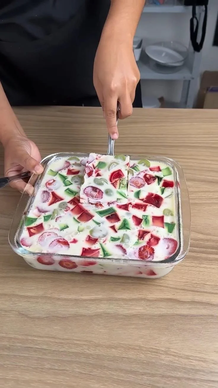 Layered Fruit Dessert