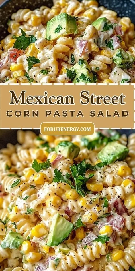 Mexican Street Corn Pasta Salad