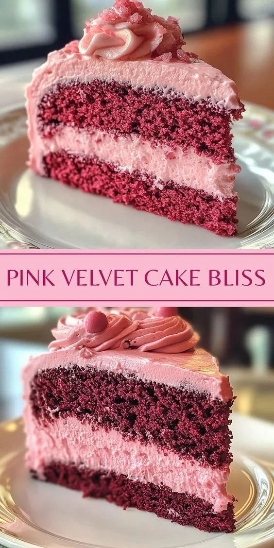 Mother’s Day Pink Velvet Cake