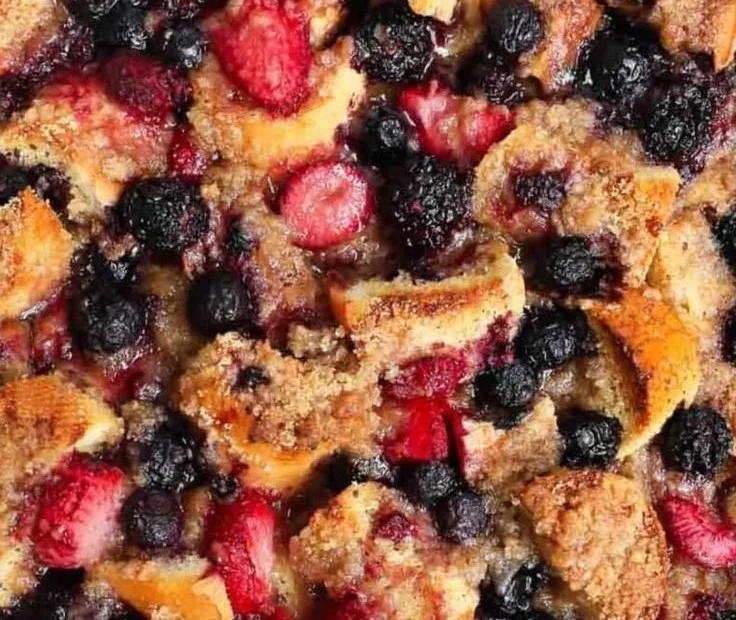 Delicious Overnight French Toast Casserole baked with rich, creamy flavors.