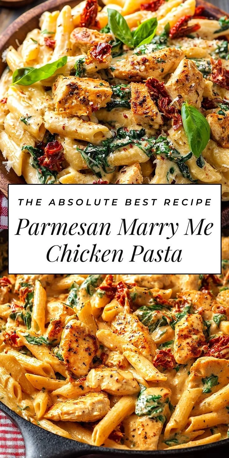 Parmesan Marry Me Chicken Pasta