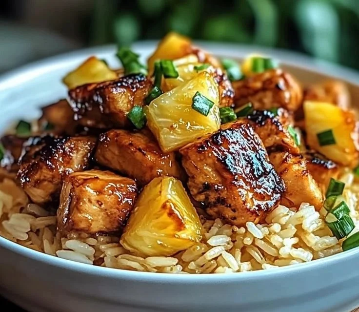 Pineapple Chicken and Rice