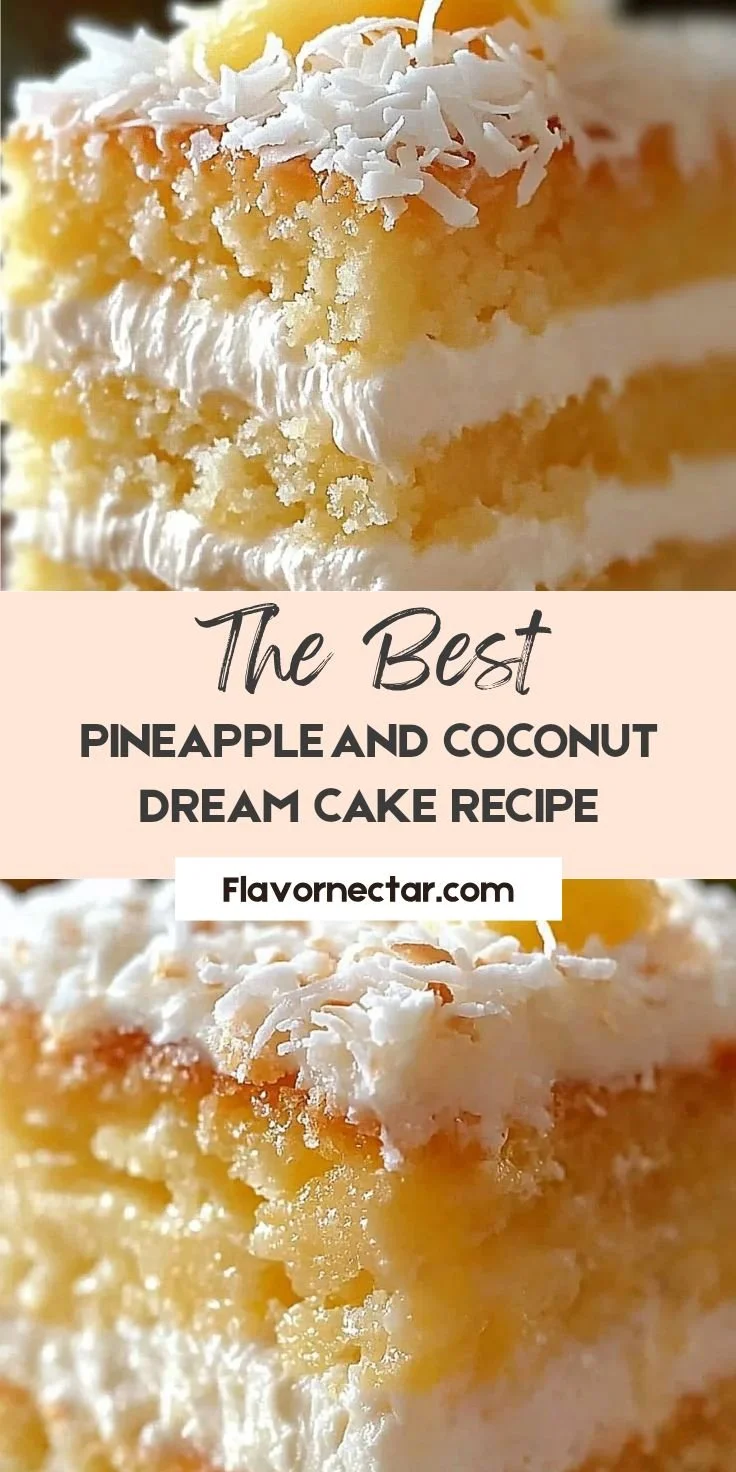 Pineapple Coconut Dream Cake