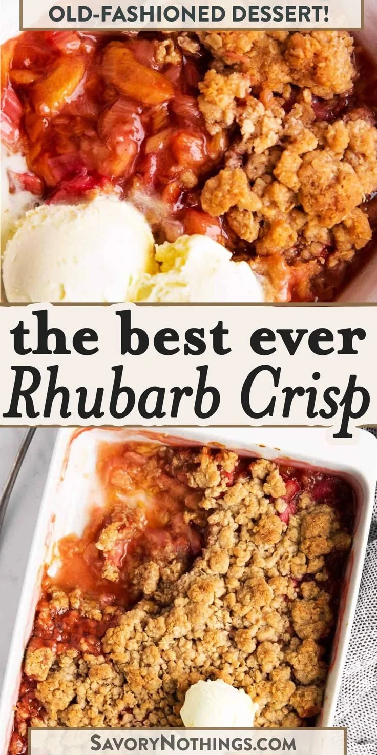 Rhubarb Crisp