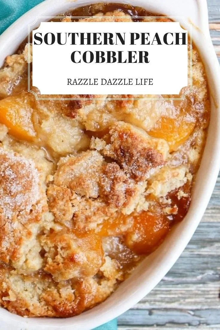 SOUTHERN PEACH COBBLER
