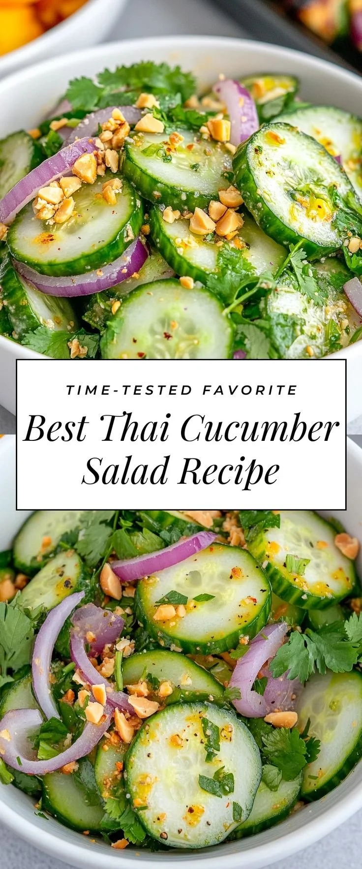Tasty Thai Cucumber Salad