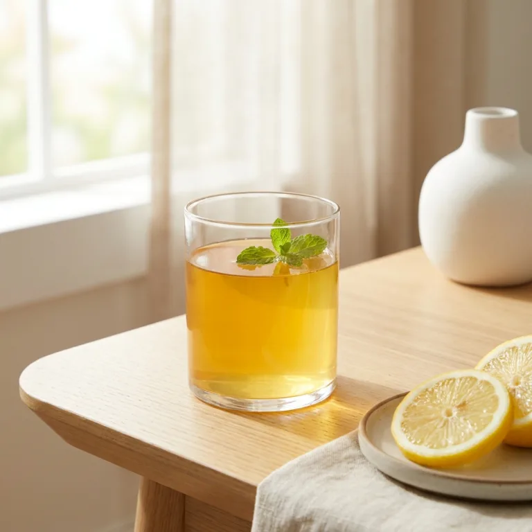 Gelatin Weight Loss Alternatives: Healthy Swaps for Dr Gupta's Recipe 2 Dr Gupta gelatin recipe for weight loss lemon drink in glass